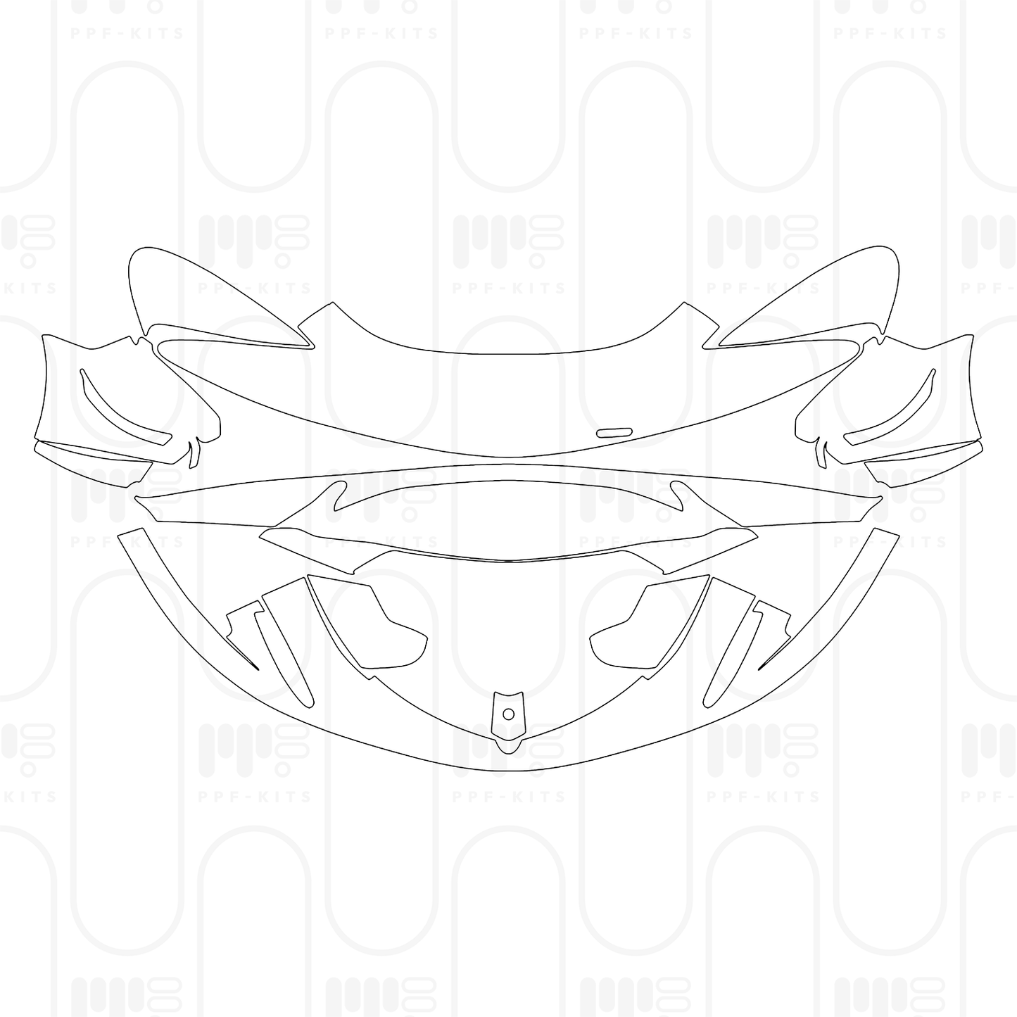 Voorgesneden PPF McLaren 620R 2024