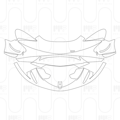 Voorgesneden PPF McLaren 620R 2024
