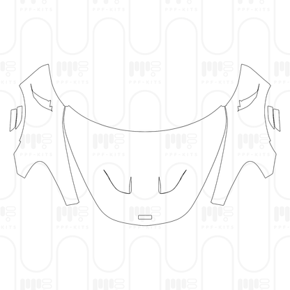 Voorgesneden PPF McLaren 620R 2024