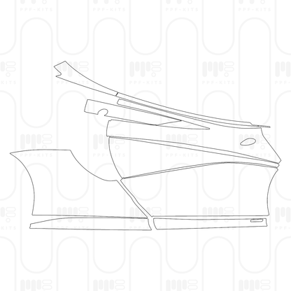 Voorgesneden PPF McLaren 620R 2024