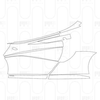 Voorgesneden PPF McLaren 620R 2024