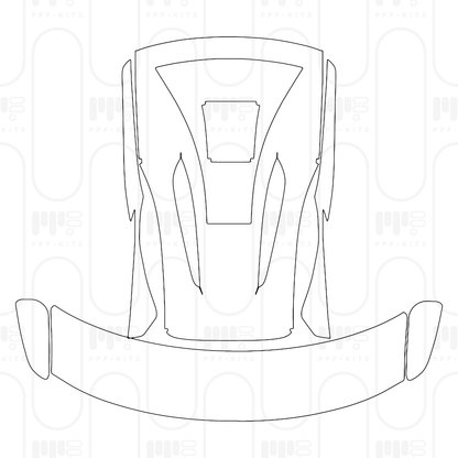 Voorgesneden PPF McLaren 620R 2024