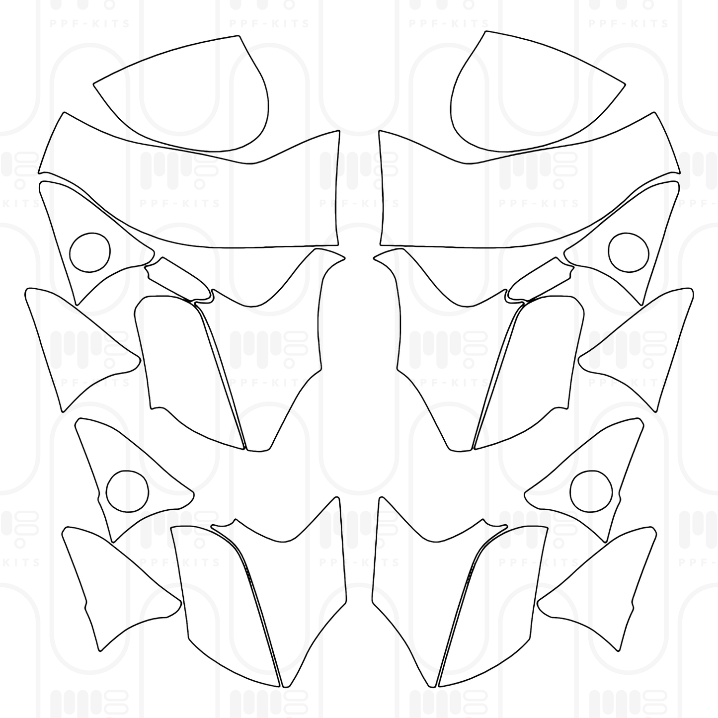 Voorgesneden PPF McLaren 765LT Spider 2024