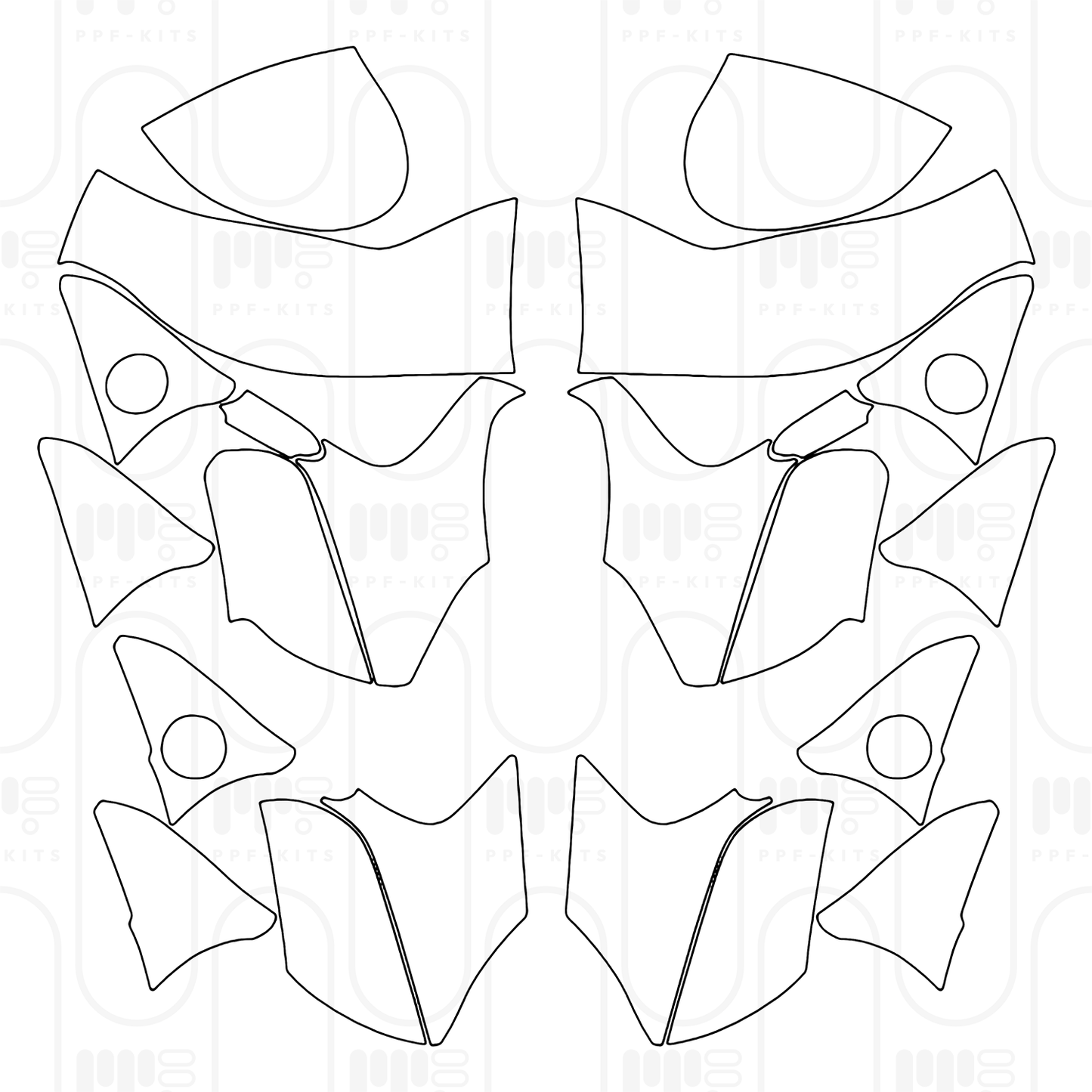 Voorgesneden PPF McLaren 765LT Spider 2024