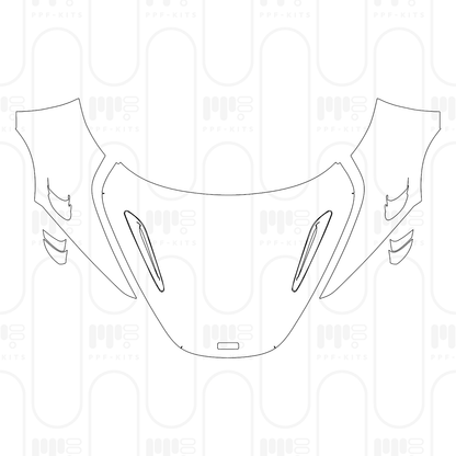 Voorgesneden PPF McLaren 765LT Spider 2024