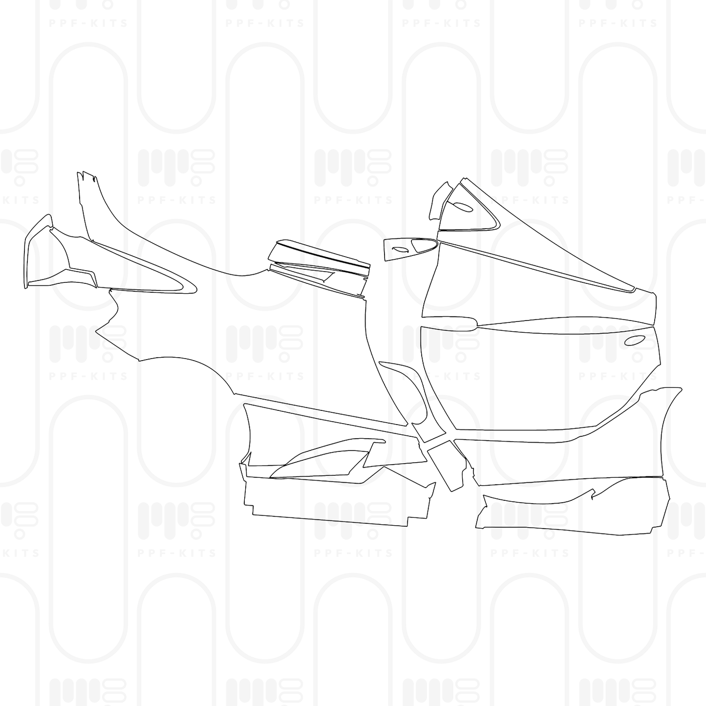 Voorgesneden PPF McLaren 765LT Spider 2024