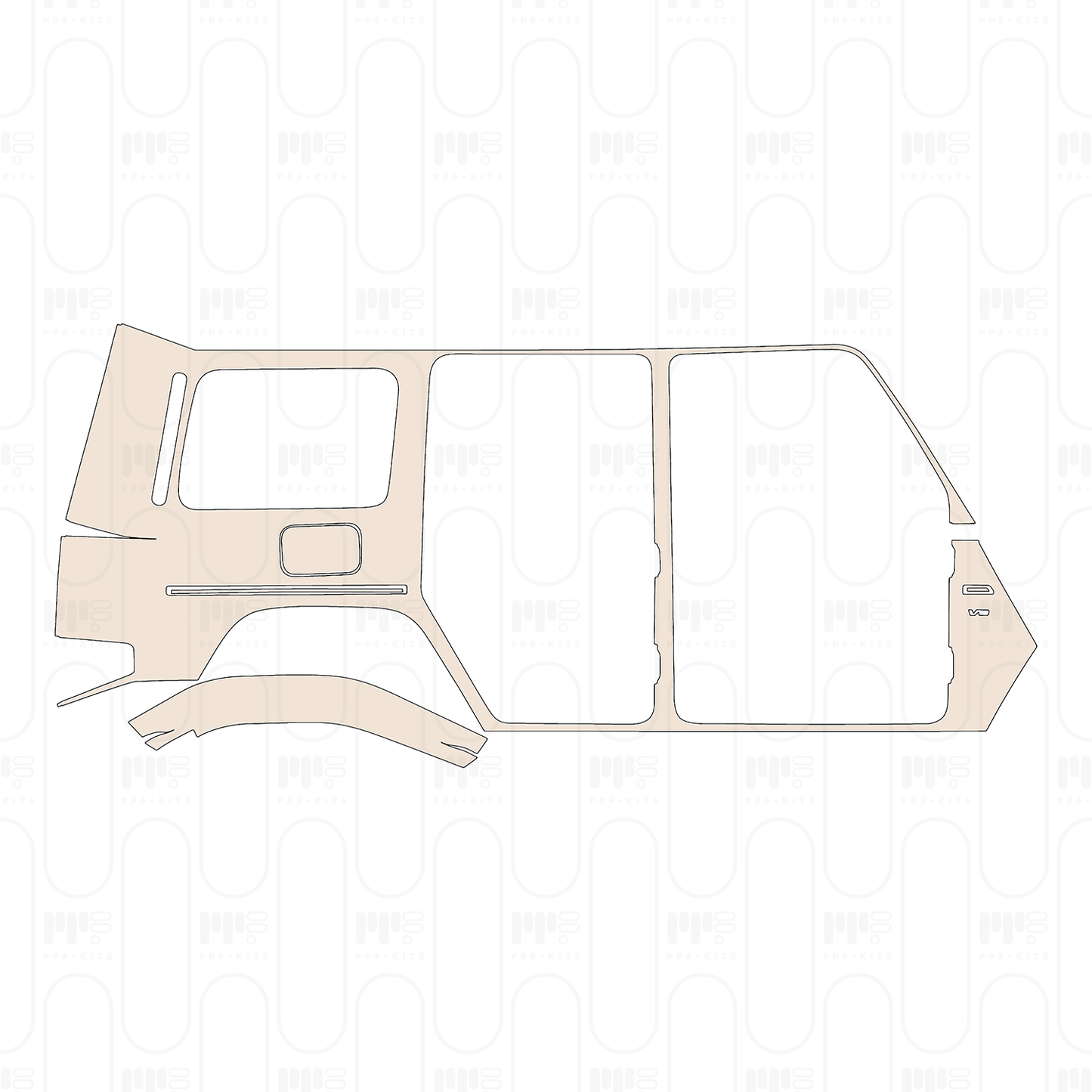 Voorgesneden PPF Mercedes-Benz G Class G500 2024