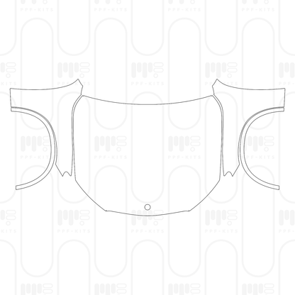 Voorgesneden PPF Mercedes-Benz GLC Coupe Base 2024