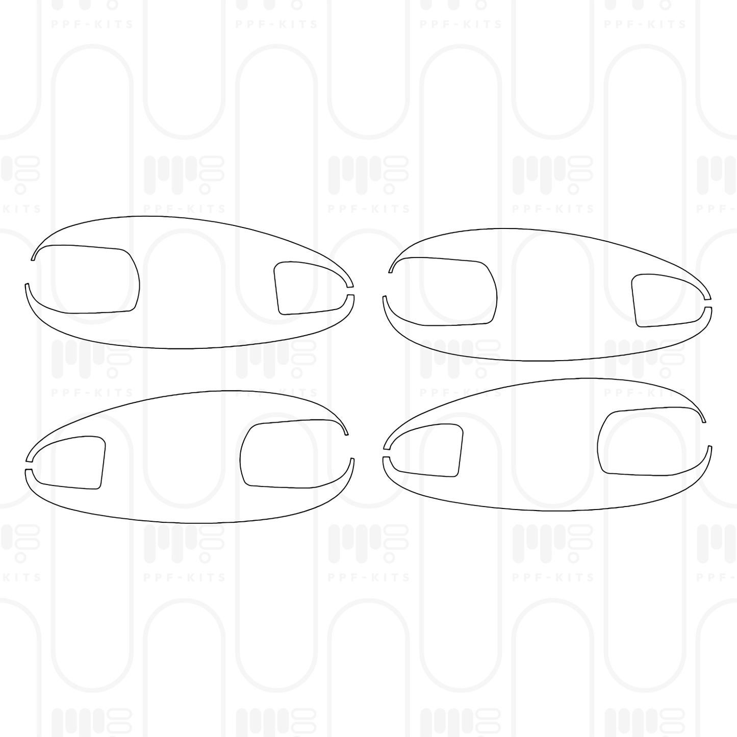 Voorgesneden PPF Mercedes-Benz GLC Coupe Base 2024