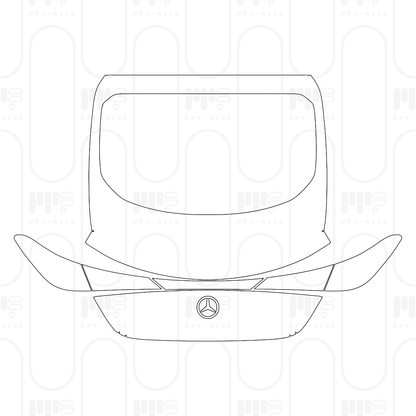 Voorgesneden PPF Mercedes-Benz GLC Coupe Base 2024