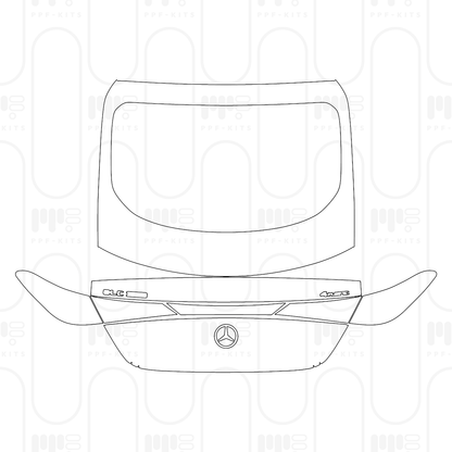 Voorgesneden PPF Mercedes-Benz GLC Coupe Base 2024