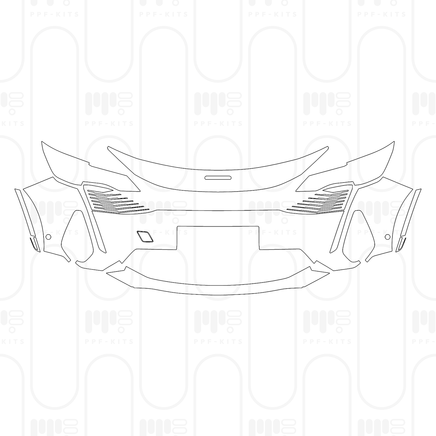 Voorgesneden PPF Peugeot 3008 (EU) GT 2024