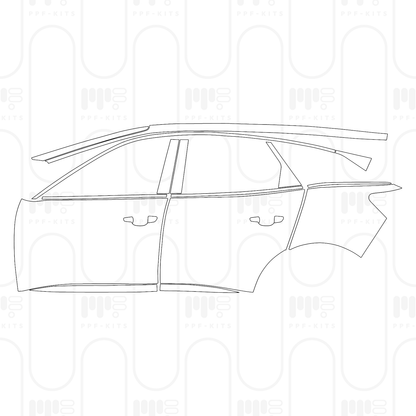 Voorgesneden PPF Peugeot 3008 (EU) GT 2024