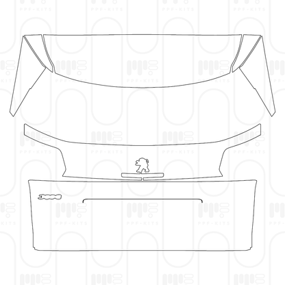 Voorgesneden PPF Peugeot 3008 (EU) GT 2024