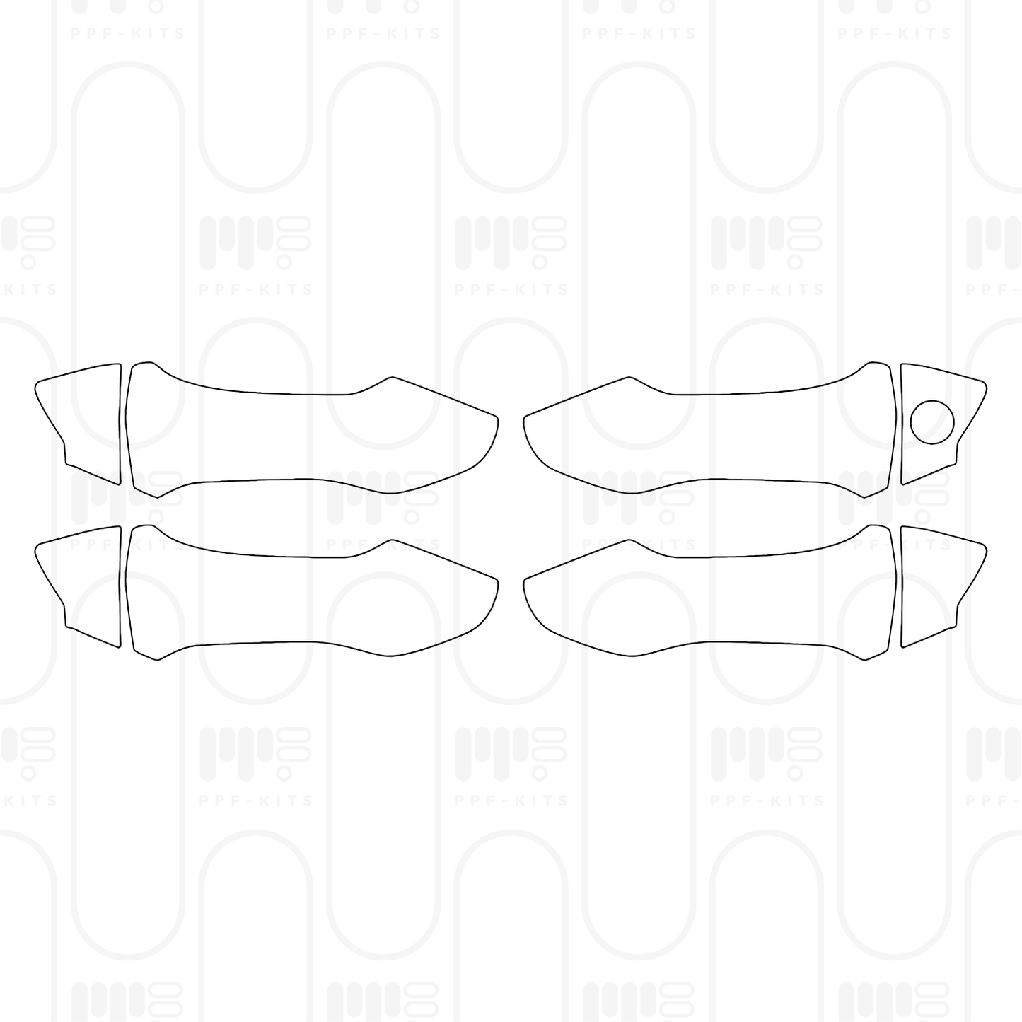 Voorgesneden PPF Peugeot 3008 (EU) GT 2024