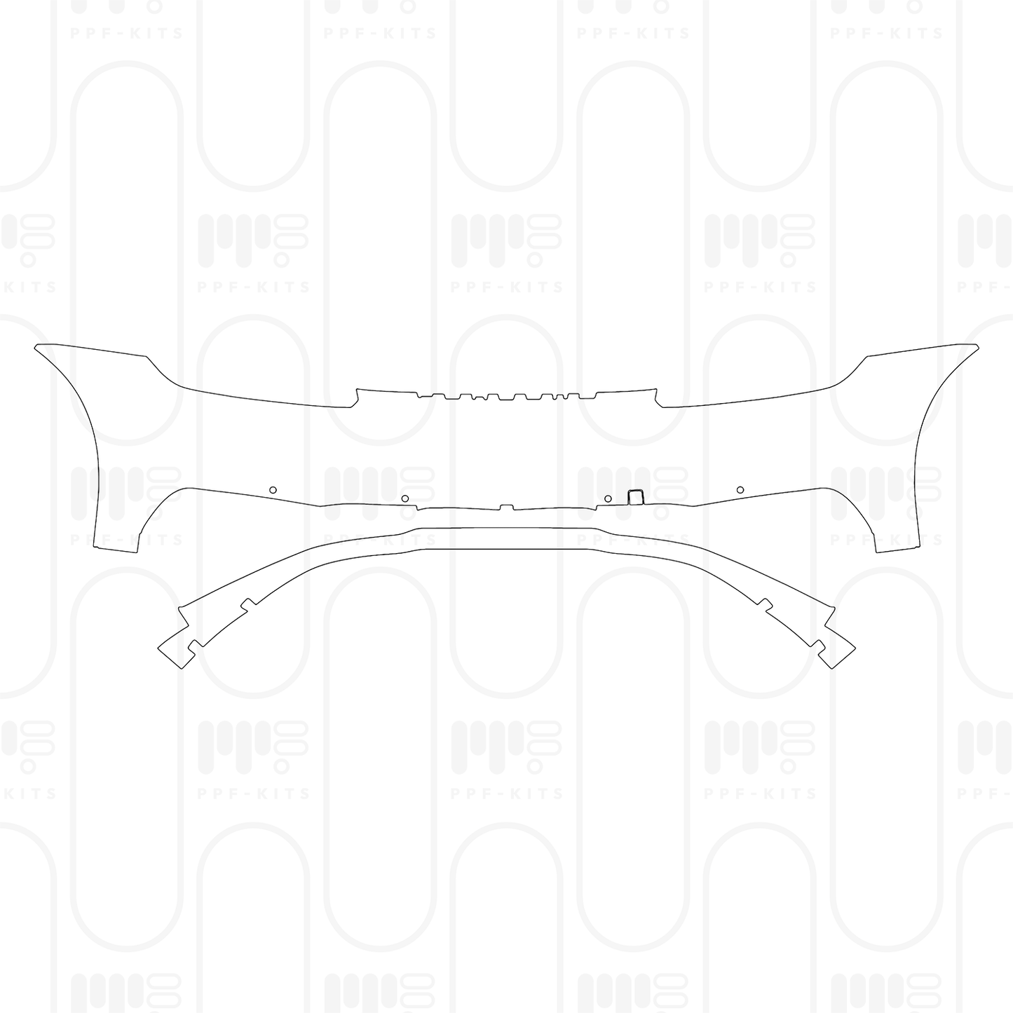 Voorgesneden PPF Porsche 911 Carrera 4S Coupe 2024