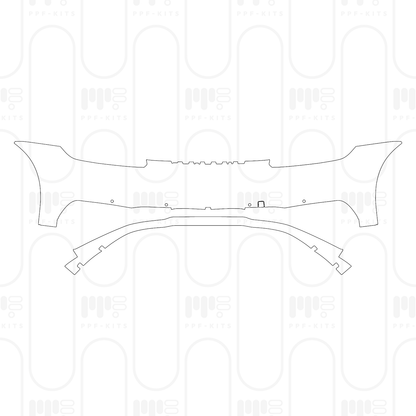 Voorgesneden PPF Porsche 911 Carrera 4S Coupe 2024