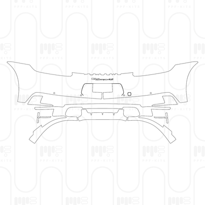 Voorgesneden PPF Porsche 911 Carrera 4S Coupe 2024