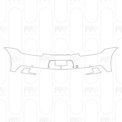 Voorgesneden PPF Porsche 911 Carrera 4 Cabriolet 2024