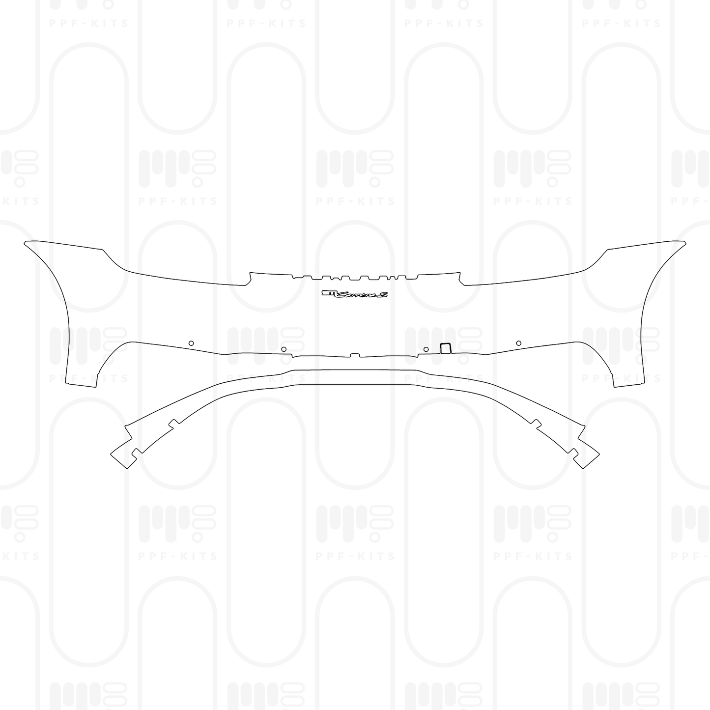 Voorgesneden PPF Porsche 911 Carrera S Coupe 2024