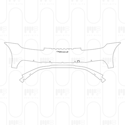 Voorgesneden PPF Porsche 911 Carrera S Coupe 2024