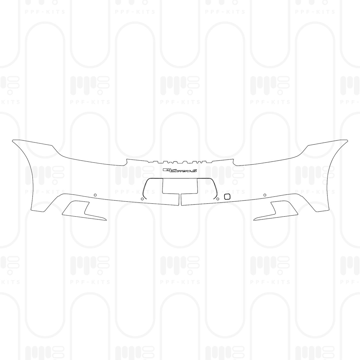 Voorgesneden PPF Porsche 911 Carrera S Coupe 2024