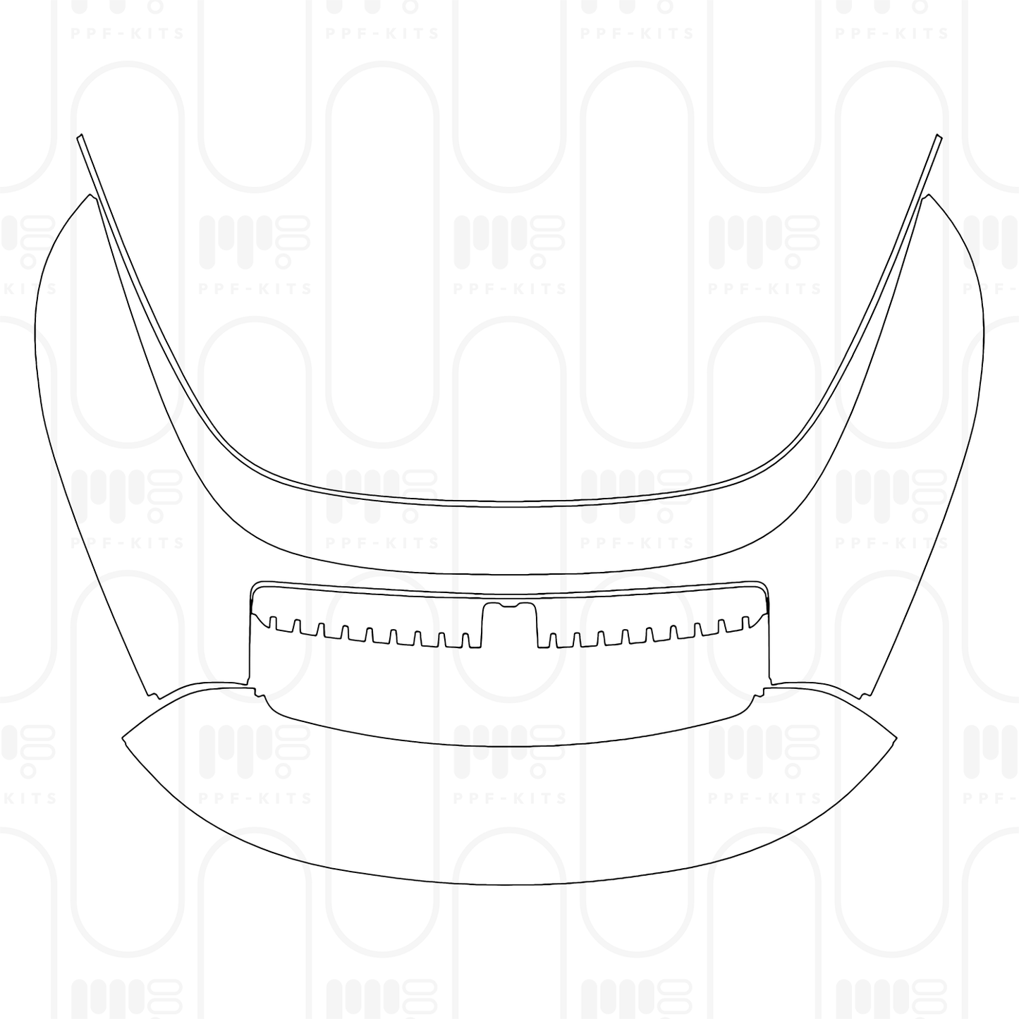 Voorgesneden PPF Porsche 911 Targa 4 2024