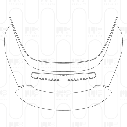 Voorgesneden PPF Porsche 911 Targa 4 2024