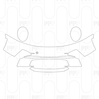 Voorgesneden PPF Porsche 911 GT3 with Touring Package 2024