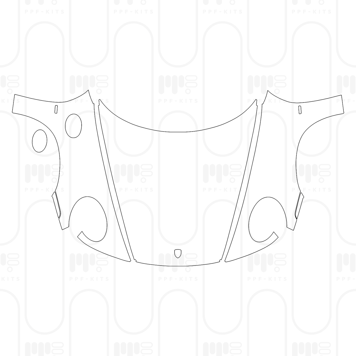 Voorgesneden PPF Porsche 911 Sport Classic 2024