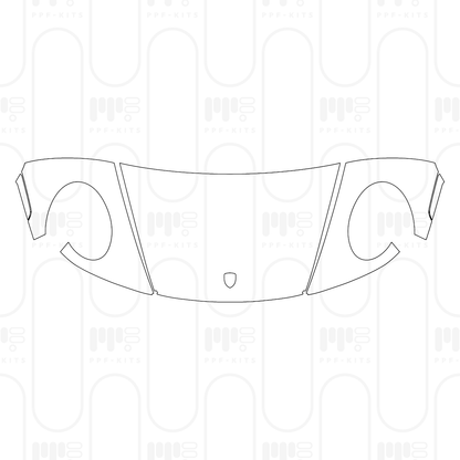 Voorgesneden PPF Porsche 911 Sport Classic 2024