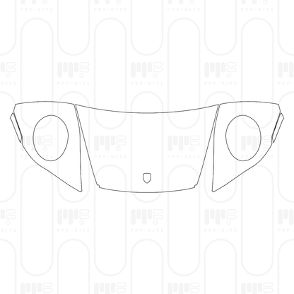 Voorgesneden PPF Porsche 911 Sport Classic 2024