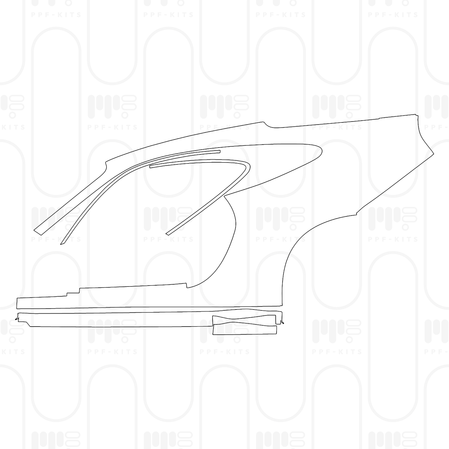 Voorgesneden PPF Porsche 911 Sport Classic 2024
