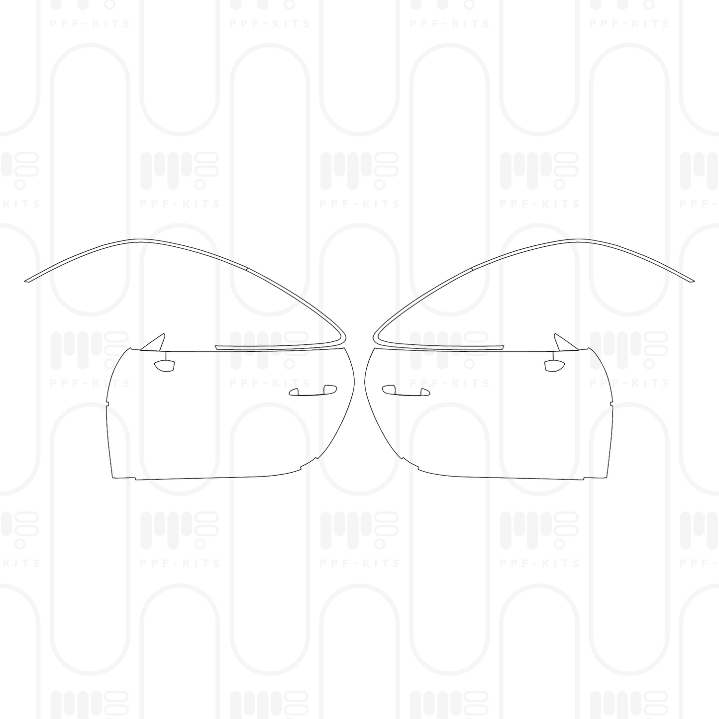 Voorgesneden PPF Porsche 911 GT3 RS 2024