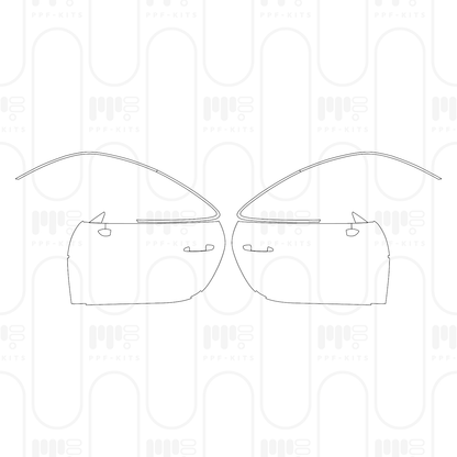 Voorgesneden PPF Porsche 911 GT3 RS 2024