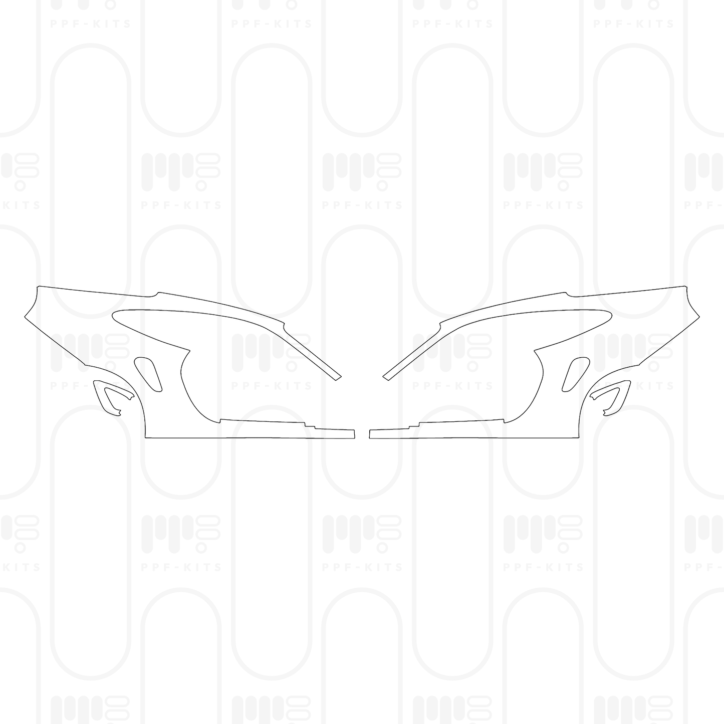 Voorgesneden PPF Porsche 911 GT3 RS 2024