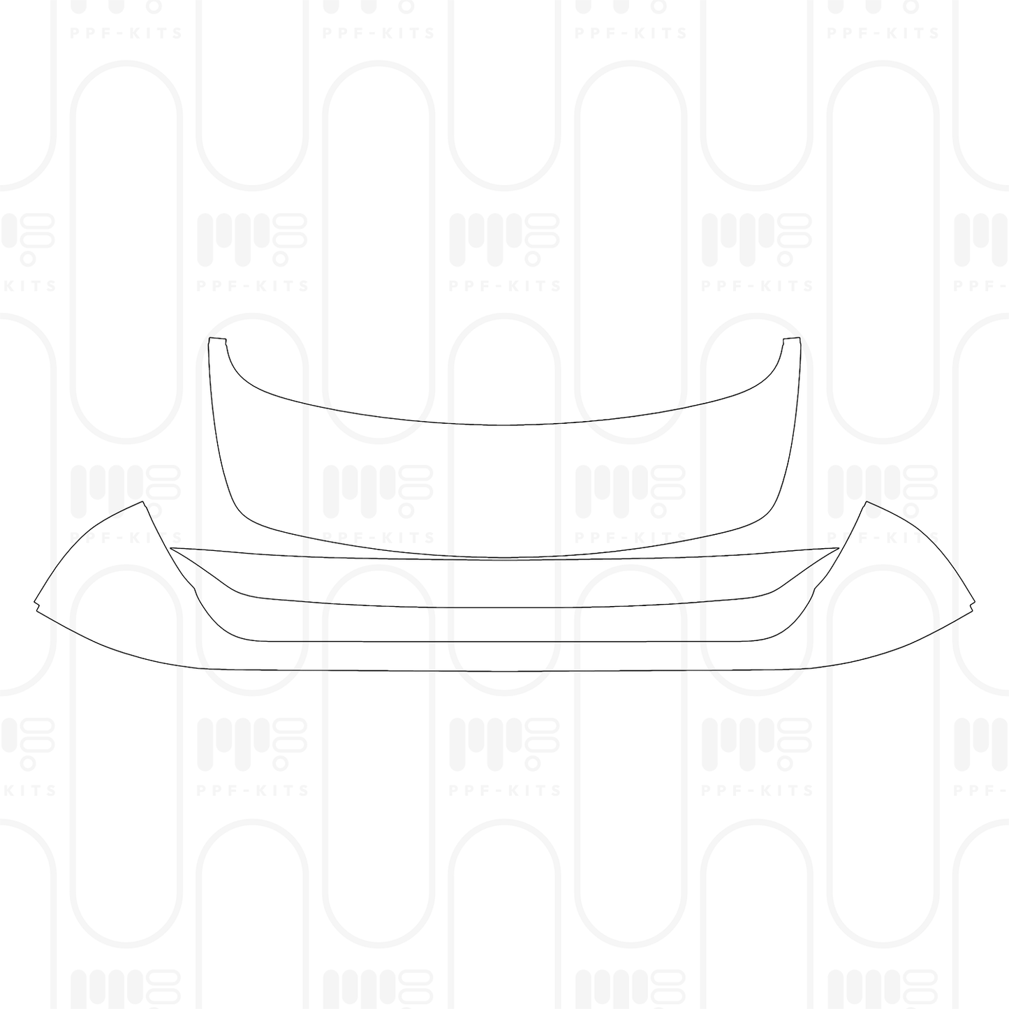 Voorgesneden PPF Porsche 911 GT3 RS 2024