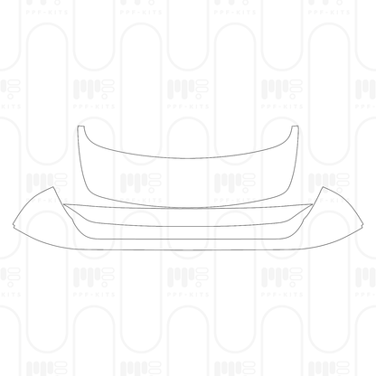 Voorgesneden PPF Porsche 911 GT3 RS 2024