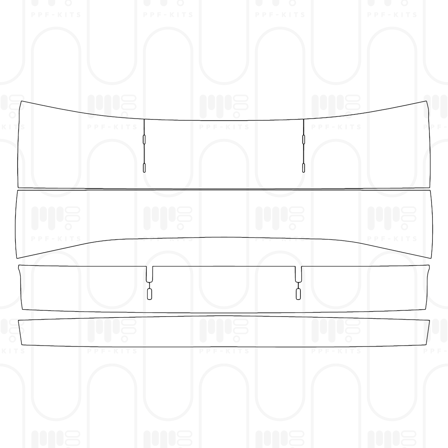 Voorgesneden PPF Porsche 911 GT3 RS 2024