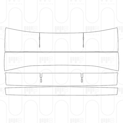 Voorgesneden PPF Porsche 911 GT3 RS 2024