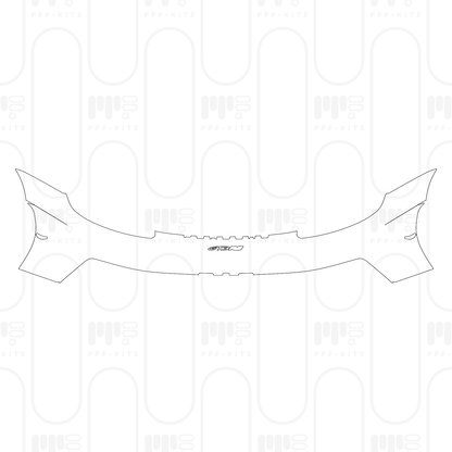 Voorgesneden PPF Porsche 911 GT3 RS 2024
