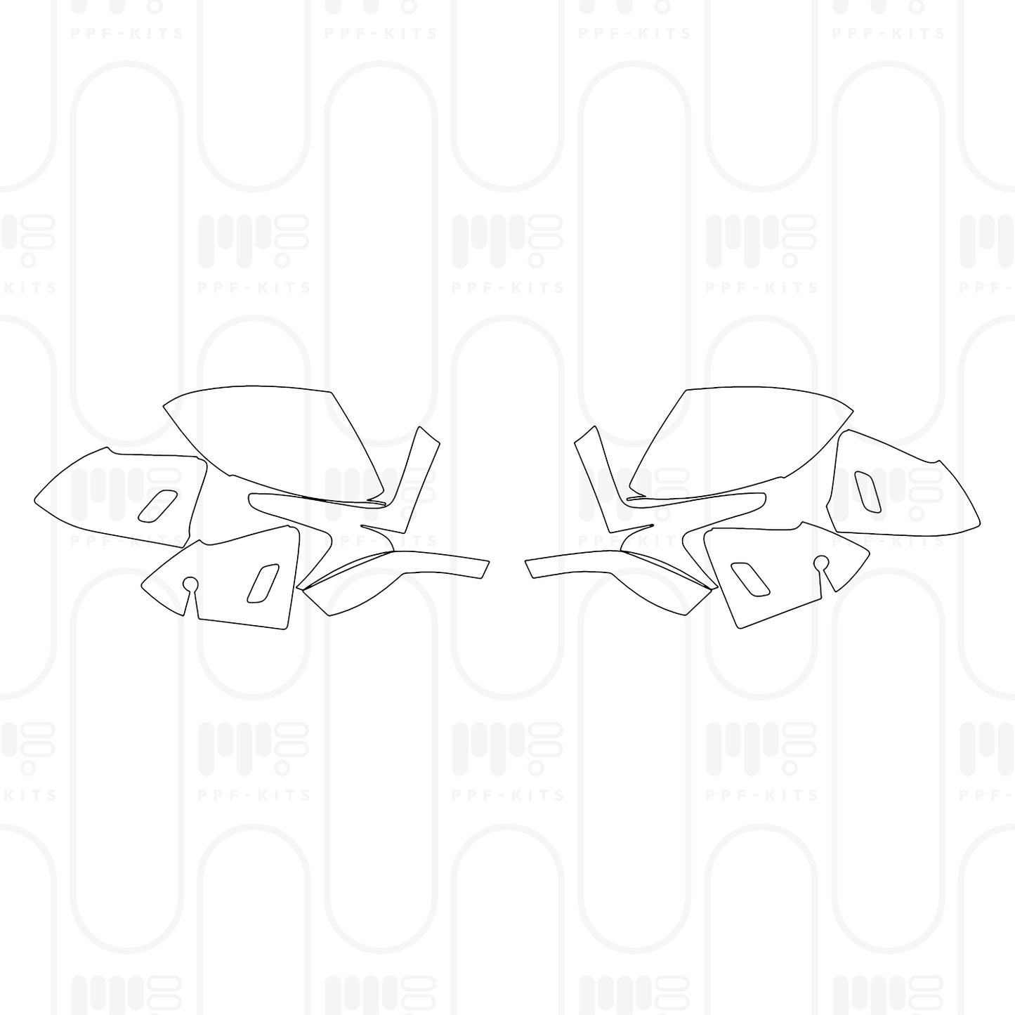 Voorgesneden PPF Porsche 911 GT3 RS 2024