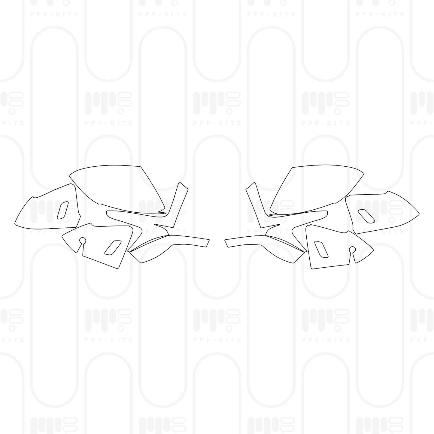 Voorgesneden PPF Porsche 911 GT3 RS 2024