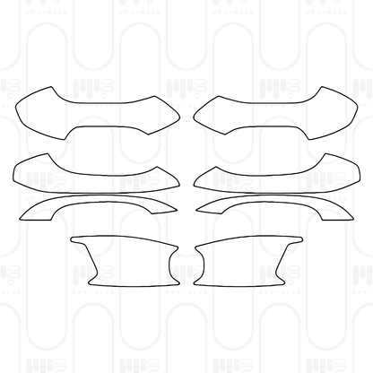 Voorgesneden PPF Porsche 911 GT3 RS 2024