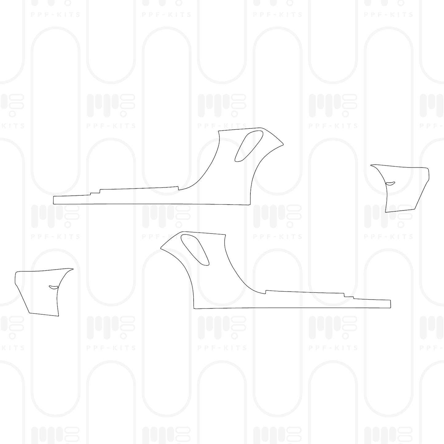 Voorgesneden PPF Porsche 911 GT3 RS 2024