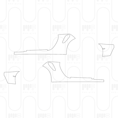 Voorgesneden PPF Porsche 911 GT3 RS 2024