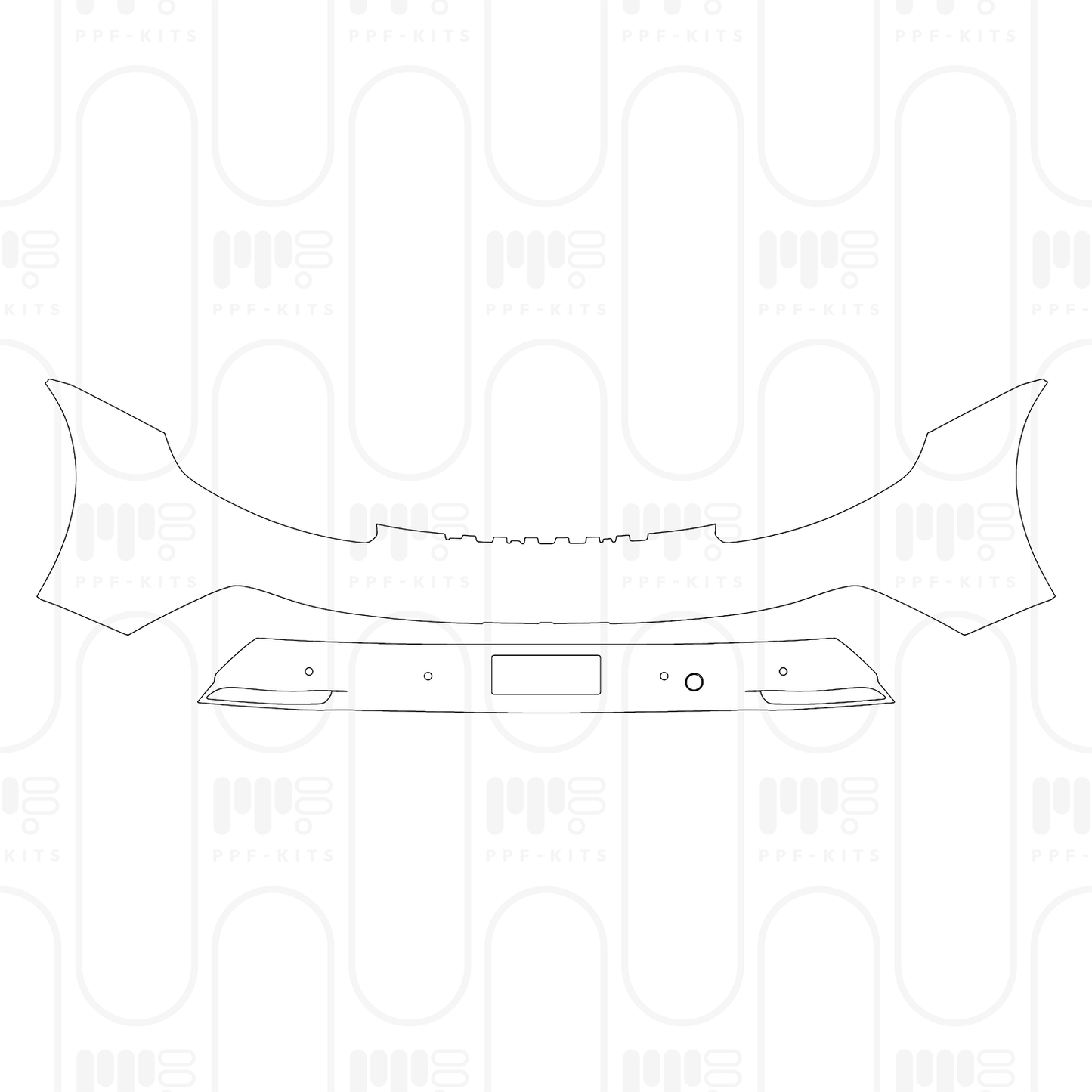 Voorgesneden PPF Porsche 911 S T 2024