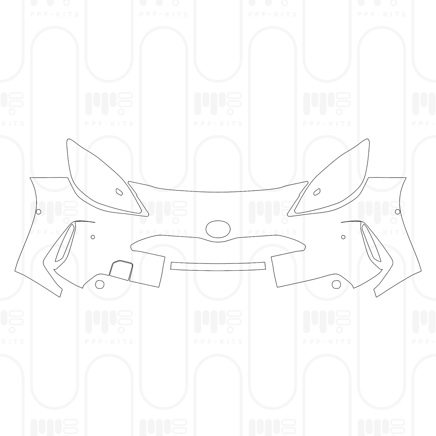 Voorgesneden PPF Toyota Yaris Cross Icon 2024