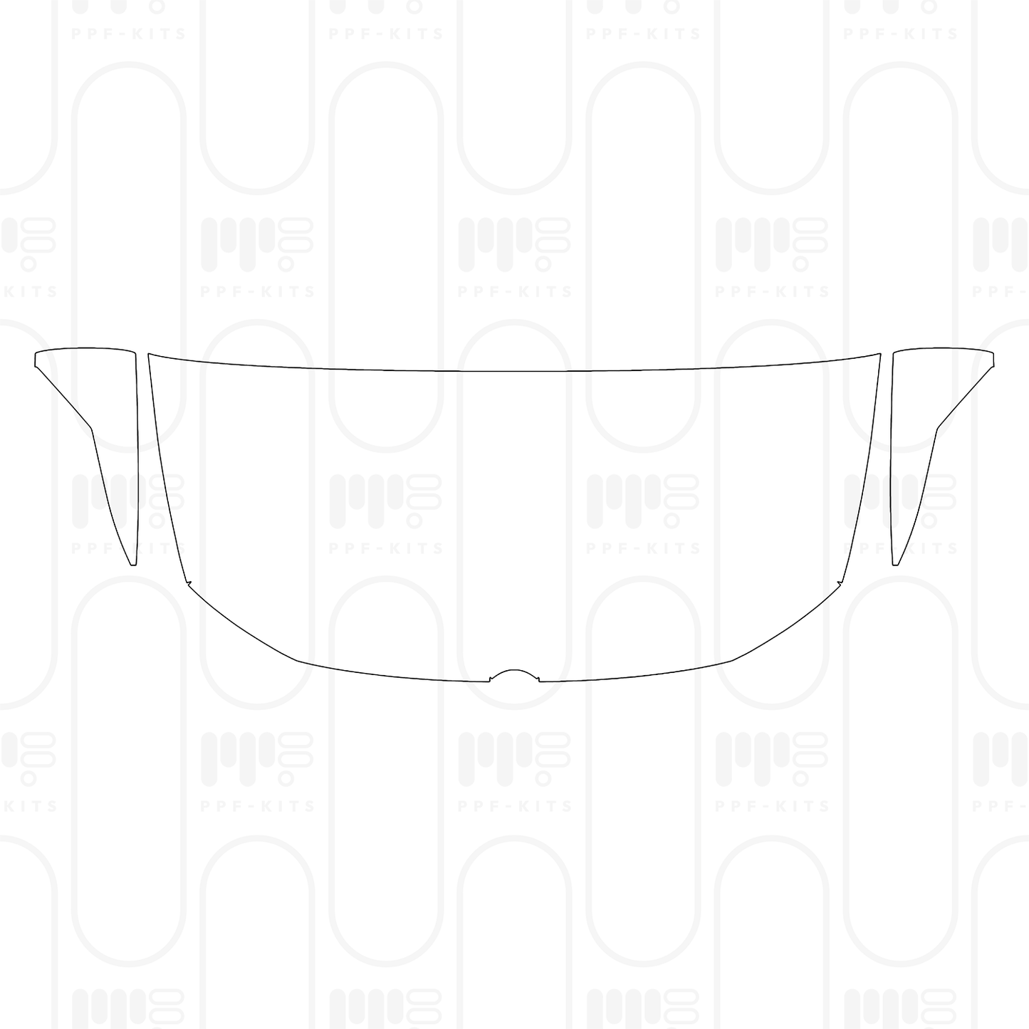 Voorgesneden PPF Volkswagen Golf R-line 2024