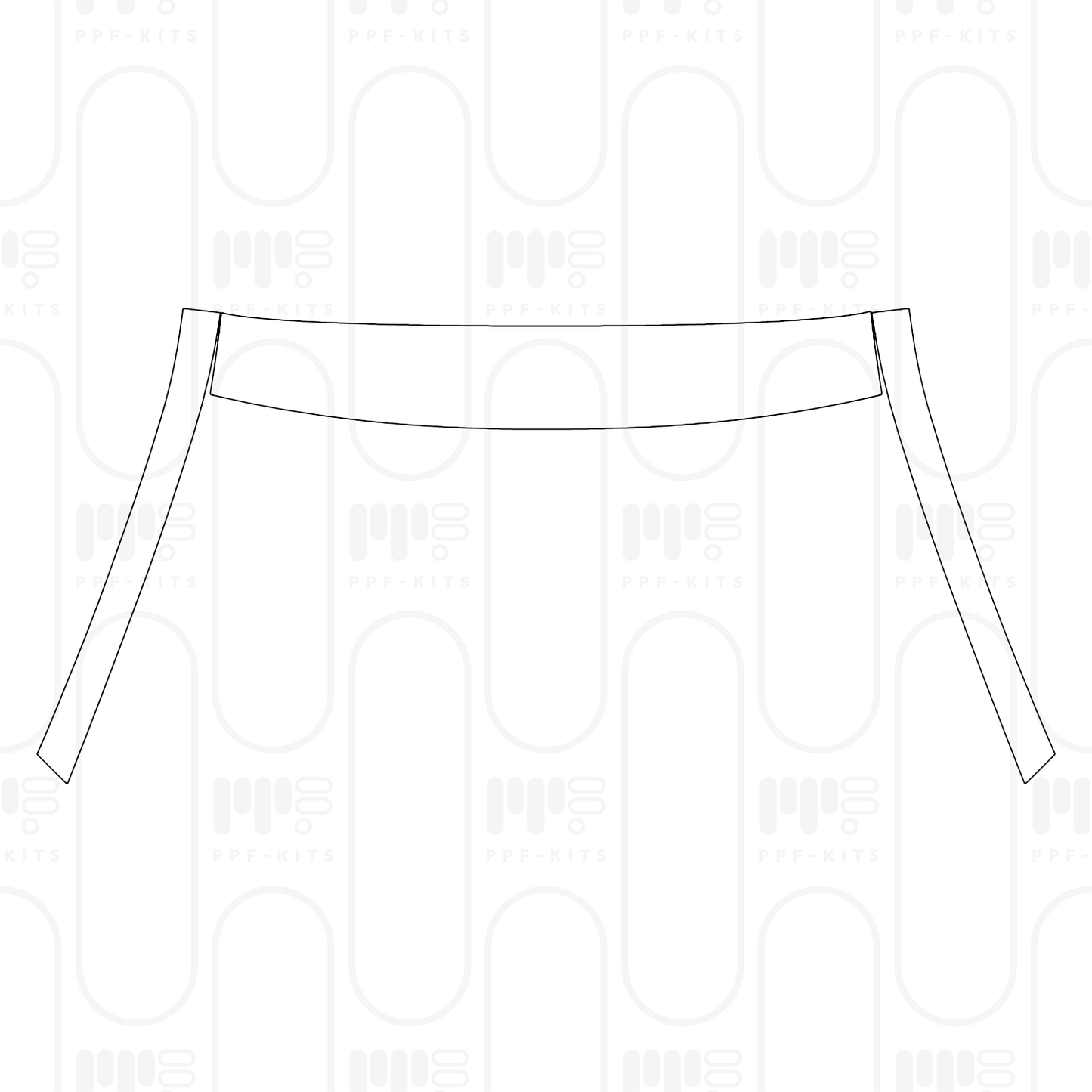 Voorgesneden PPF Volkswagen Golf R-line 2024